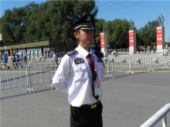 2017沈陽(yáng)馬拉松安?，F(xiàn)場(chǎng)